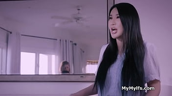 Asian milf and her bestie sharing studs dick freeuse style