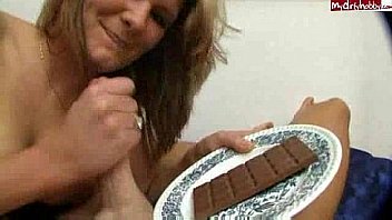 Cum on food chocolate bar