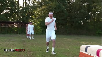 Sensual japanese star sara saijo embraces passion under the stars