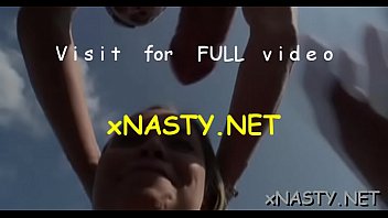 Cute blonde dana enjoys an extreme action