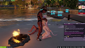 Je suce deux bonne bite en bord de mer