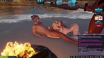 Je suce deux bonne bite en bord de mer