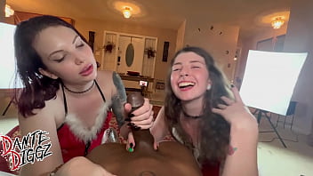 Santa's freaky lil helpers give a helping hand to bbc