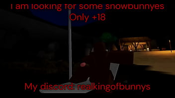 Bull wants snowbunnys to fuck with roblox