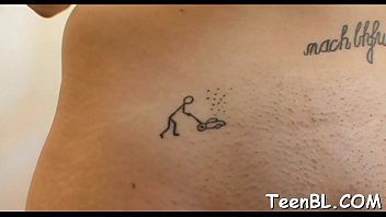 Naked floosy in erotic scenery