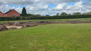 I found myself in a roman exercise hall on my run this morning i'm now heading for coventry to pick up teddy bears and sh