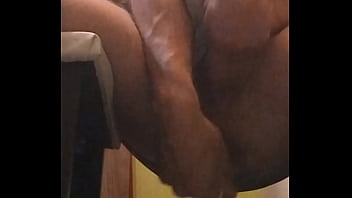 A hot twink cums multiple times while getting hard with a dildo then he destroys his ass until it prolapses