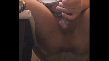 A hot twink cums multiple times while getting hard with a dildo then he destroys his ass until it prolapses