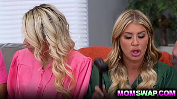 Stepsons learning how to fuck like a pro from stepmoms lolly dames and sadie rose