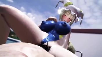 Growing tits moaning 3d