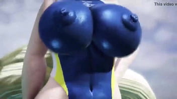 Growing tits moaning 3d