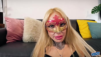 Puffy cameltoe tattoo babe wearing her new white leggings