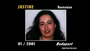 Brunette justine gets laid in an orgy during her first scene