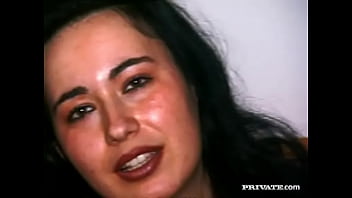 Brunette justine gets laid in an orgy during her first scene