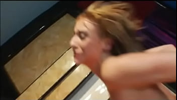 Horny chick in room blowing and fucking heavy cock dude like a pro