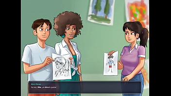 Summertime saga cap 75 la clase de arte