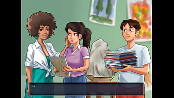 Summertime saga cap 75 la clase de arte