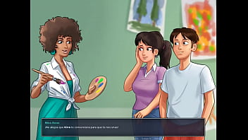 Summertime saga cap 75 la clase de arte