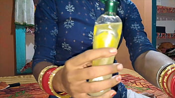 Desi village bhabhi giving best massage and end up with cum in mouth