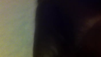 Busty ebony throws booty