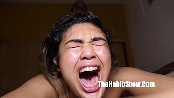 Yella boned pinay gets first time bbc and cries from pleasure