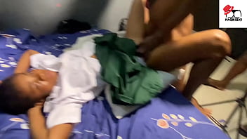 "collage girl & her caught in the act