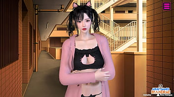 Ep2 lesbian show with luna and mion female anchor next door