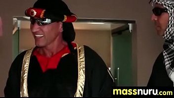 Slippery nuru massage for lucky dude 19