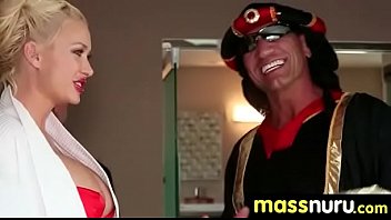 Slippery nuru massage for lucky dude 19