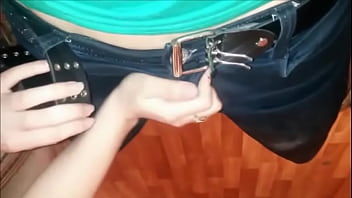 She makes him cum really fast with her hands