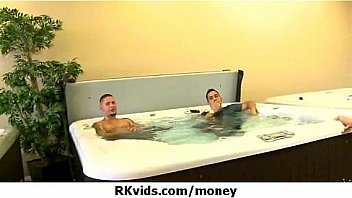 Desperate teen naked in public and fucks to pay rent 20