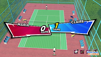 Ep14 hentai scenes with maureen chris and evonne academy love tennis angels ex