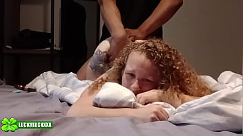 Lucky gurl kween bunny b sexy submissive bbw milf gets pounded doggystyle