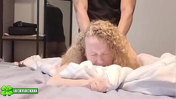 Lucky gurl kween bunny b sexy submissive bbw milf gets pounded doggystyle