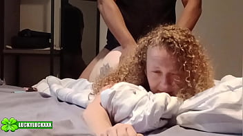 Lucky gurl kween bunny b sexy submissive bbw milf gets pounded doggystyle