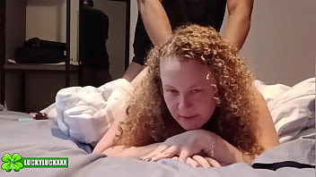 Lucky gurl kween bunny b sexy submissive bbw milf gets pounded doggystyle