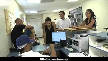 Sexy wild chick gets paid to fuck 19