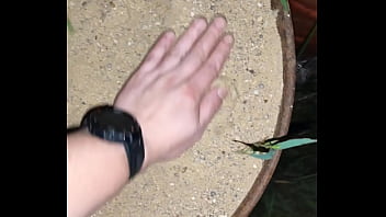 Chastity key burried away