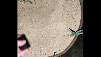 Chastity key burried away