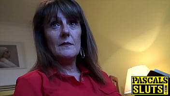 Horny british milf lets a maledom fuck her ass after she sucked his dick and on it Horny british milf lets a maledom fuck her ass after she sucked his dick and on it