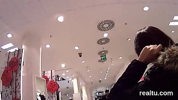 Stunning czech teen is seduced in the mall and drilled in pov