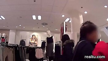 Stunning czech teen is seduced in the mall and drilled in pov