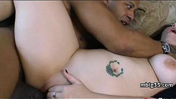 Big booty fucked by a big black cock