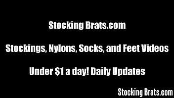 Sasha loves sucking on toni's toes