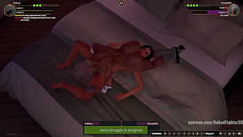 Helena vs broadzilla nf3d lesbian sexual combat