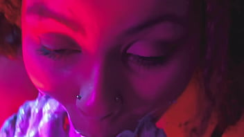 Bbw foot whipped cream toes licking & sucking