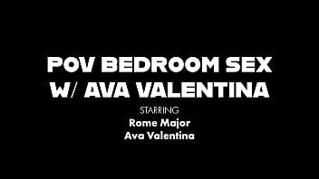 Rome major fucks her hard ava valentina takes his jizz on her ass
