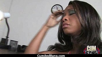 Black girl sucks many white cocks in redneck group 17