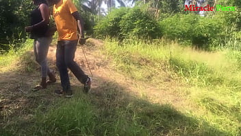 Second bush fucked in the forest sex