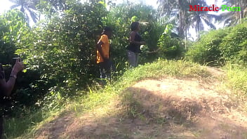 Second bush fucked in the forest sex